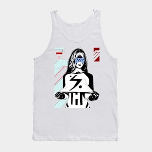 Vaporwave Cyberpunk Tank Top